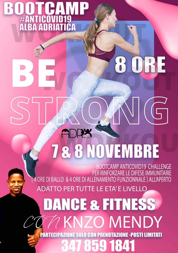 BE STRONG Bootcamp con Knzo Mendy