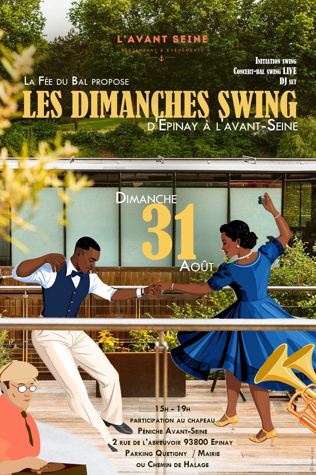 Les Dimanches SWING d'Epinay sur Seine