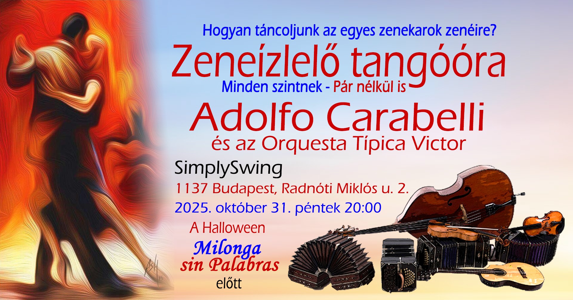 💃🕺🎶❤️ Adolfo Carabelli & the Orquesta Típica Victor ZENEÍZLELŐ Tangóóra MusicTasterTangoClass