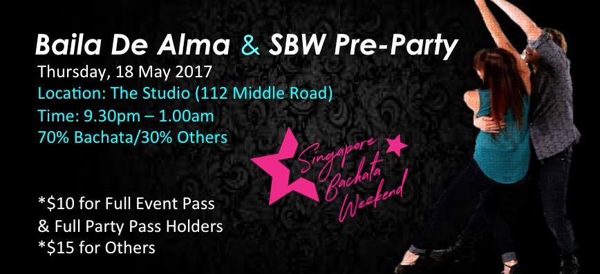 SBW Pre-Party cum Baila De Alma
