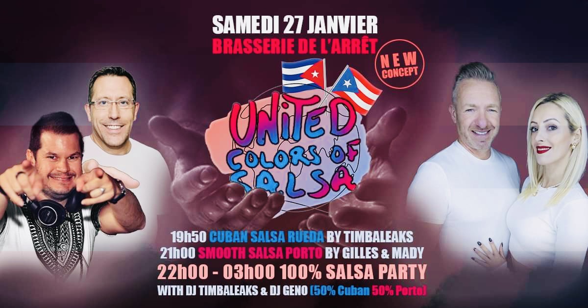 NEW Party concept, 100% Salsa, first time with all Styles United in Luxembourg, Cuban, Porto, NY,...