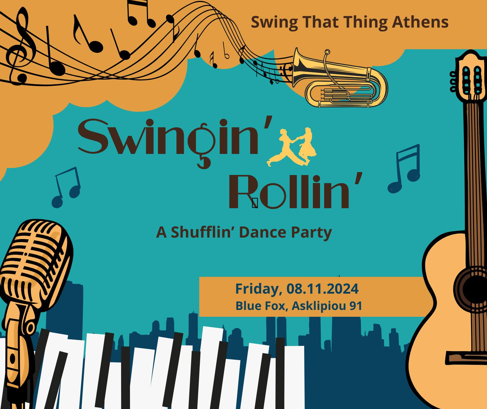 🎺 Swingin' & Rollin' ~ A Shufflin' Dance Party 🎷