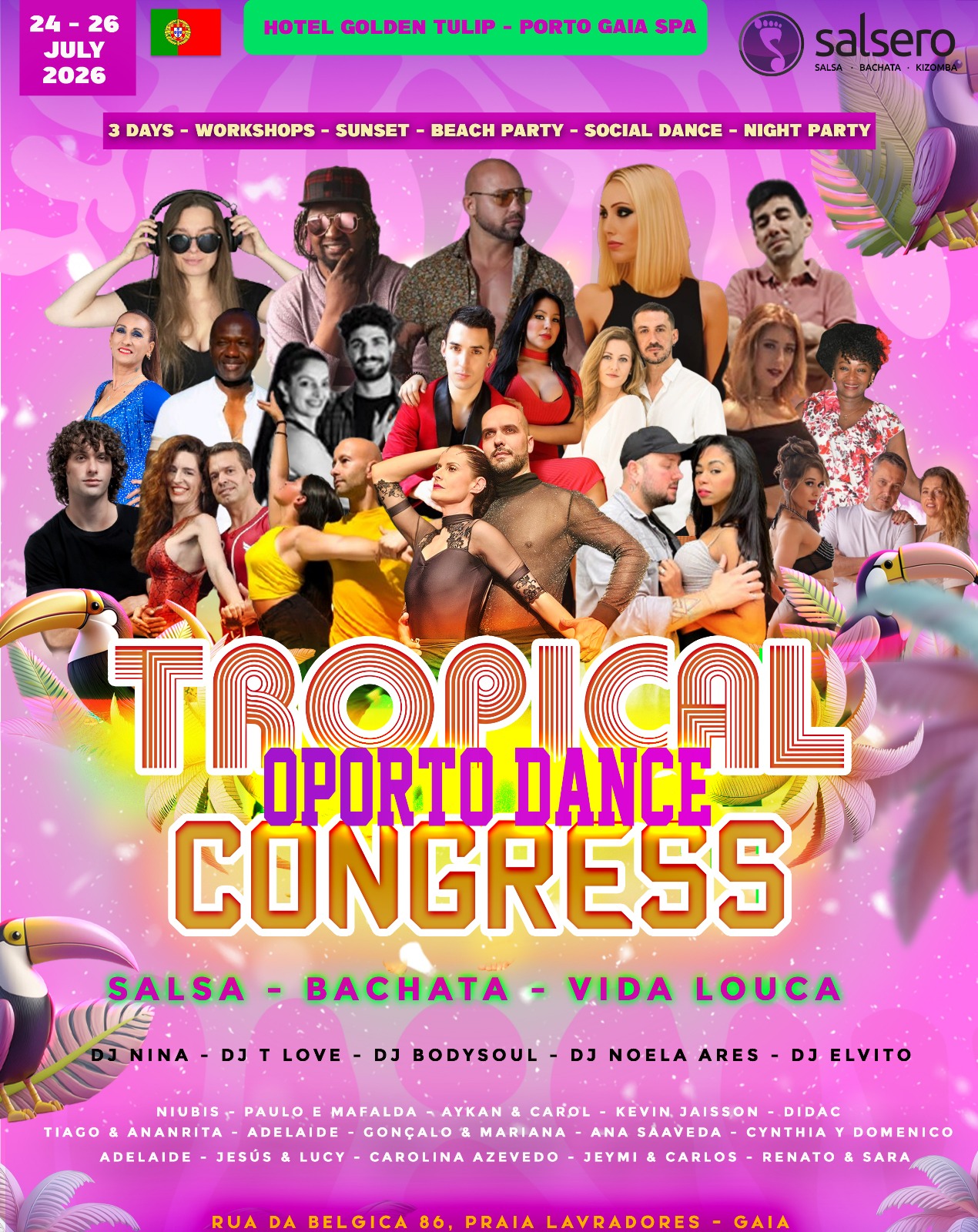 TROPICAL OPORTO DANCE CONGRESS - SUMMER PARADISE