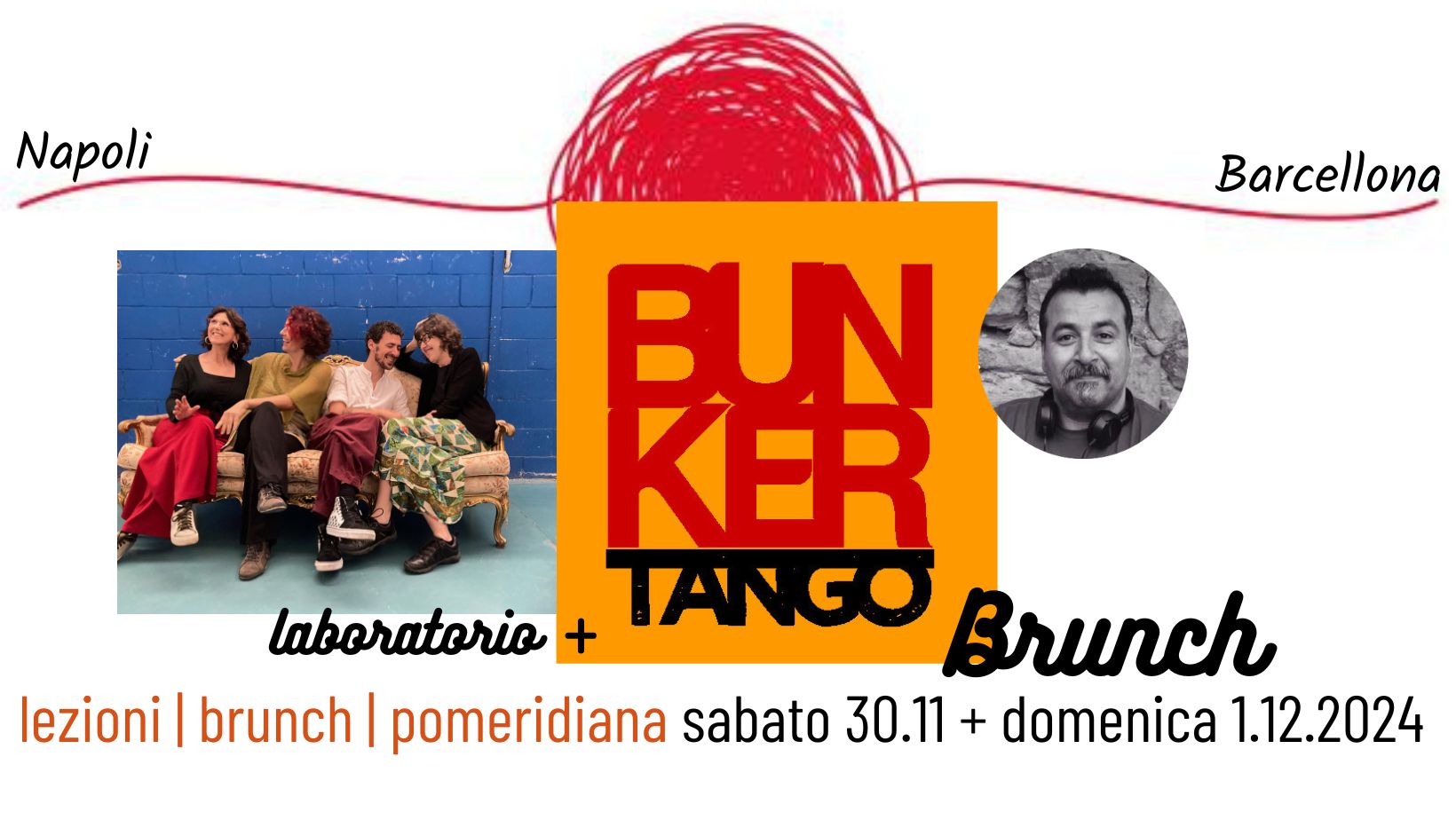 Bunker Tango Brunch + laboratorio
