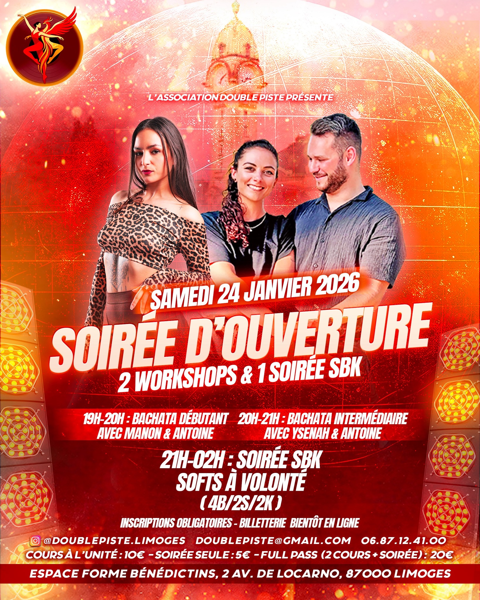 Soirée d’ouverture - Double Piste - 24 janvier 2026