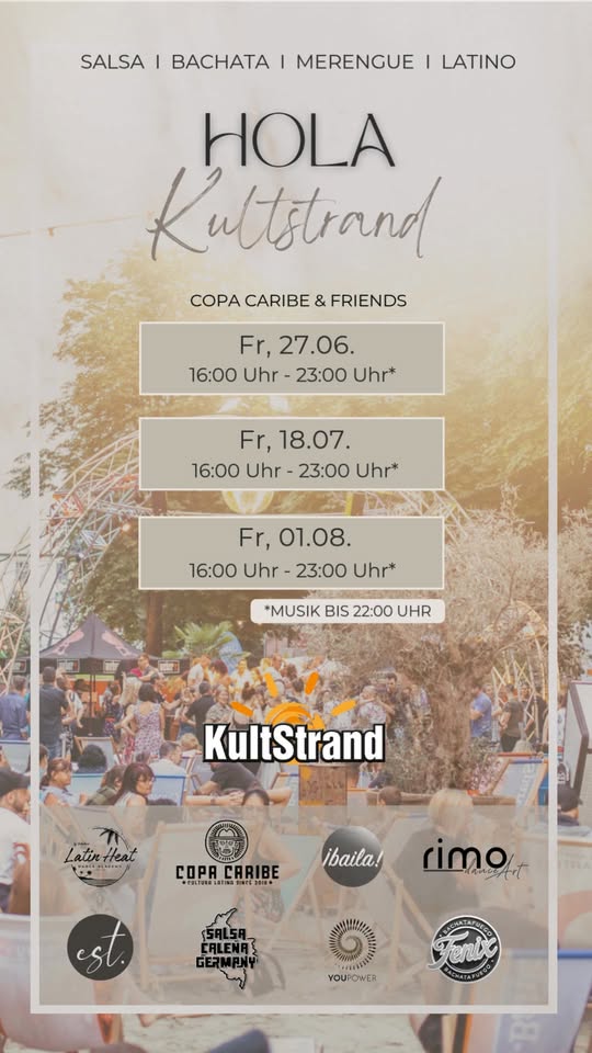 Salsa & Bachata @ Kultstrand - Copa Caribe & friends vol.2