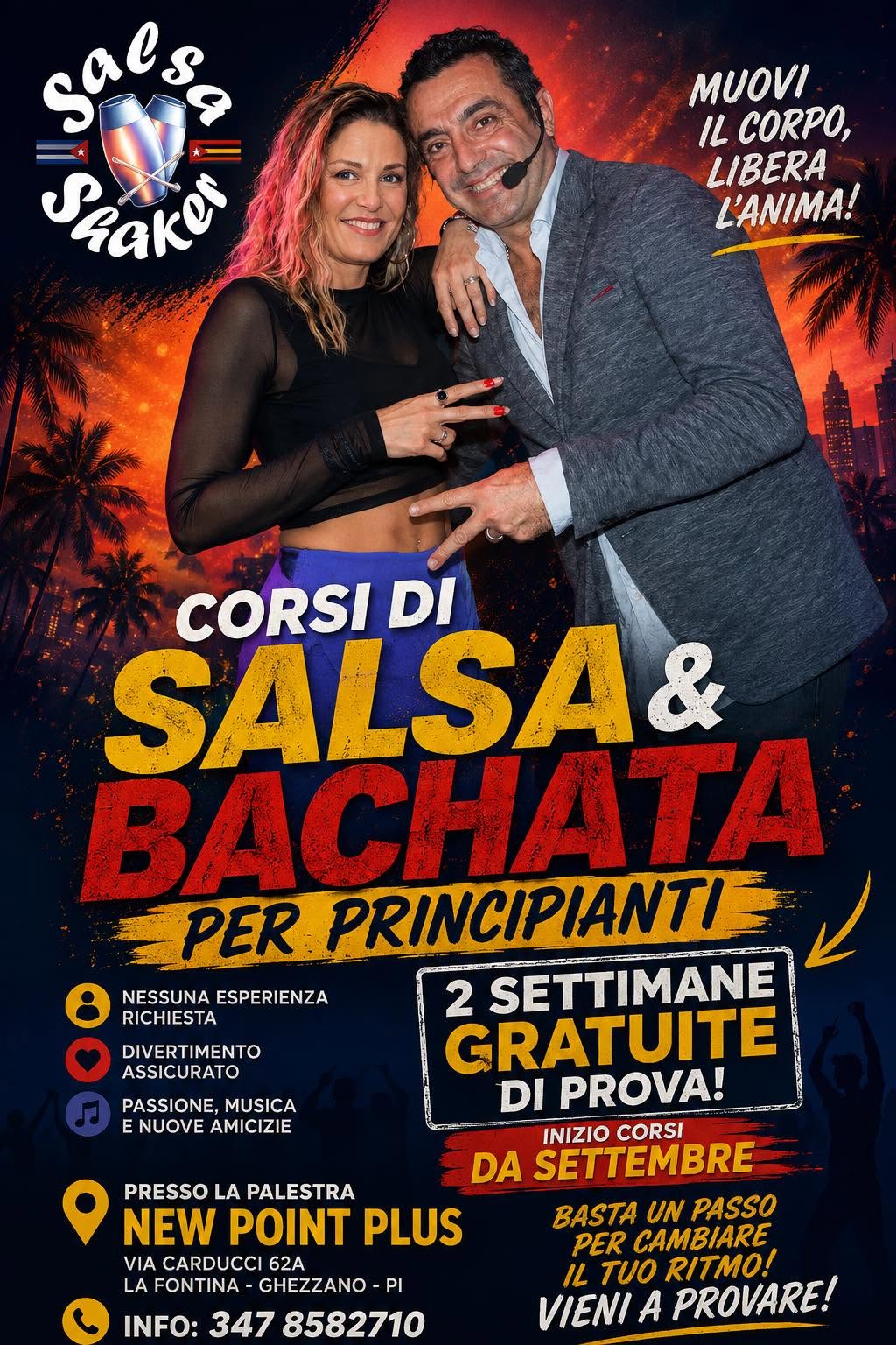 Nuovi Corsi Salsa e Bachata