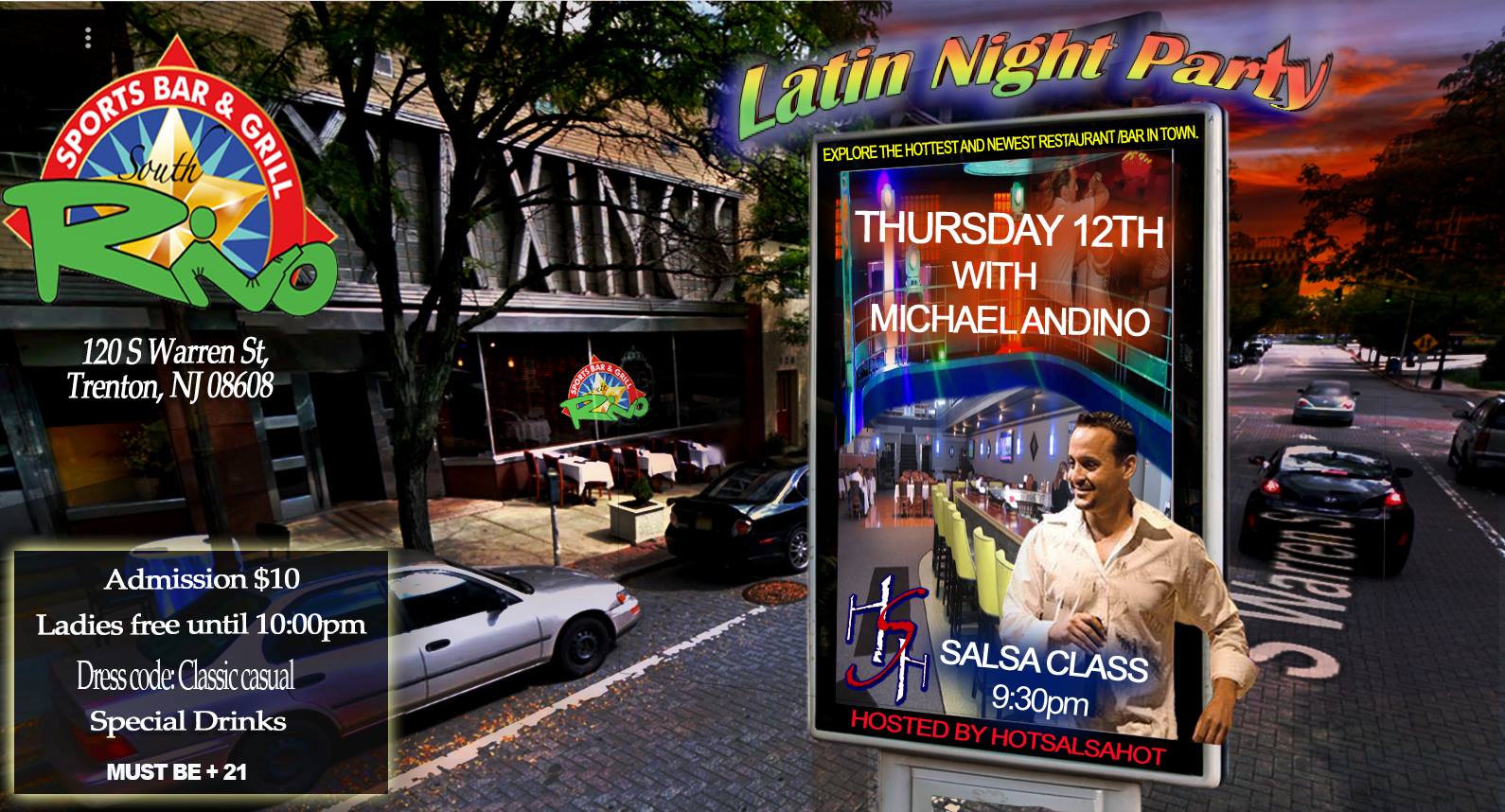 South Rio HotSalsaHot "s Latin Night Party