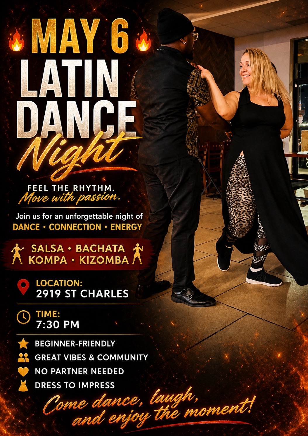 Dance lessons and social