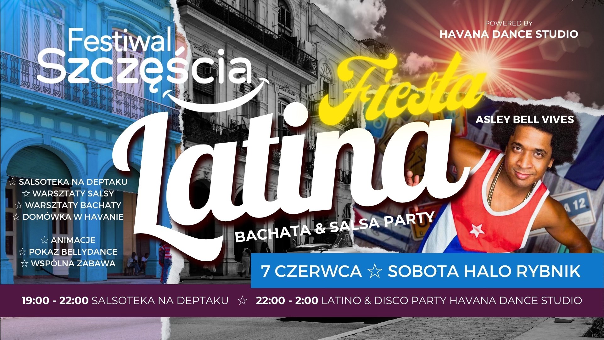 FIESTA LATINA w ramach Festiwalu Szczęścia 2025 RYBNIK