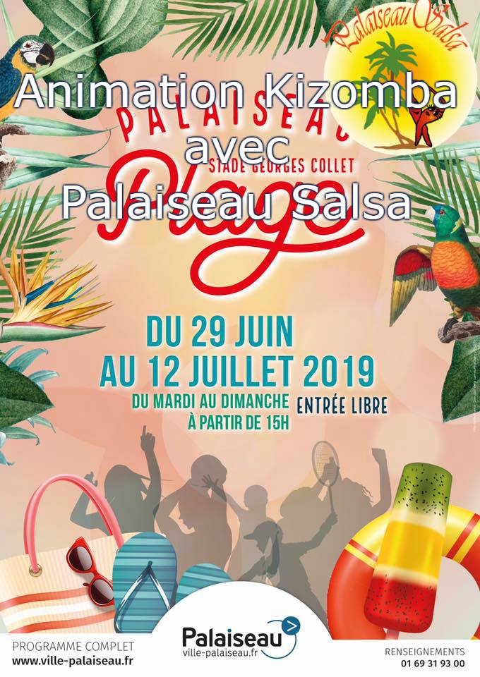 PalaiseauSalsa à PalaiseauPlage MARDI 9 Juillet