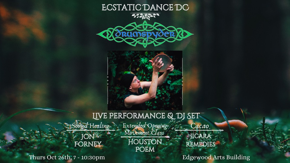 Ecstatic Dance: Halloween with Drumspyder
