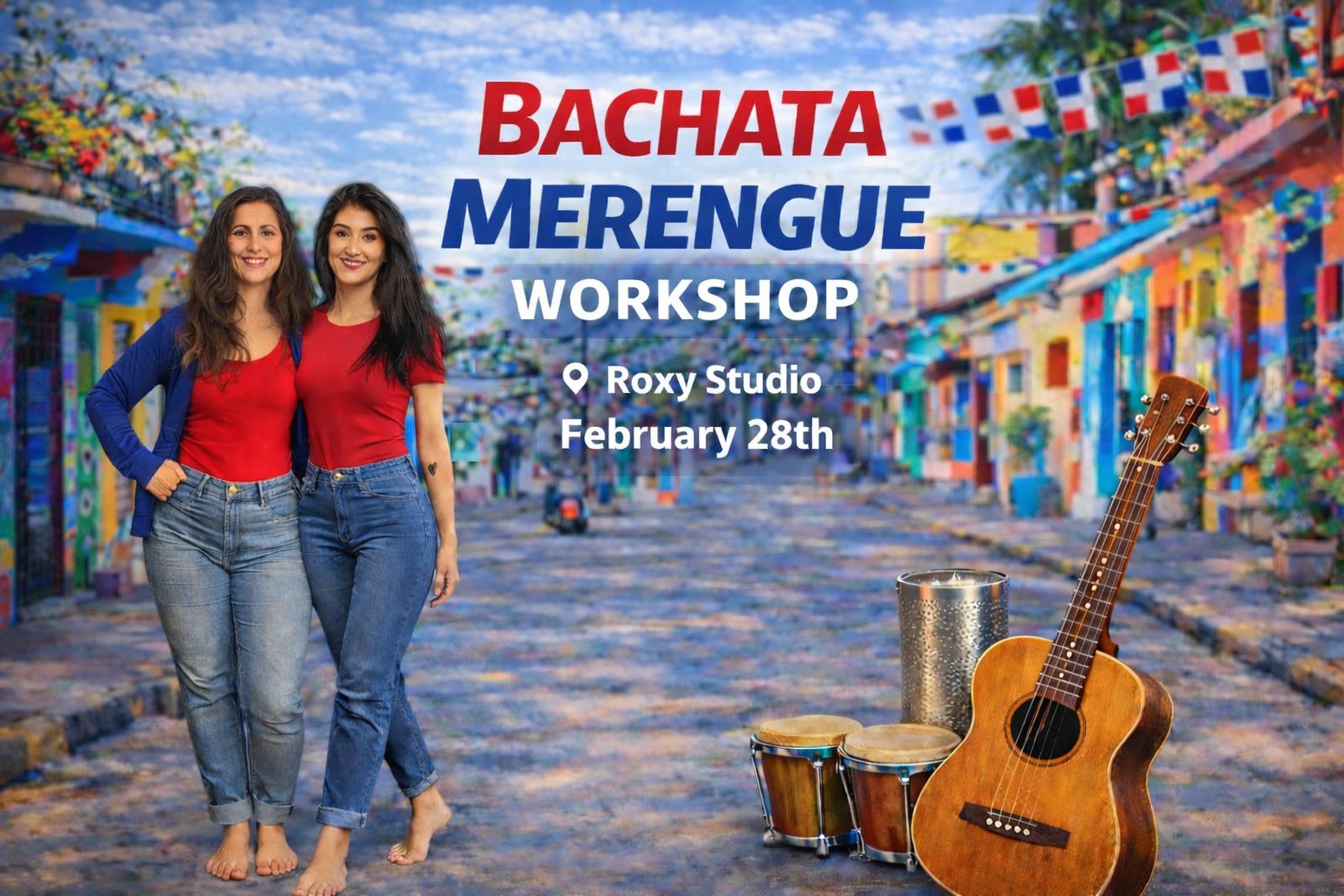 ✨BACHATA & MERENGUE ✨ Workshop