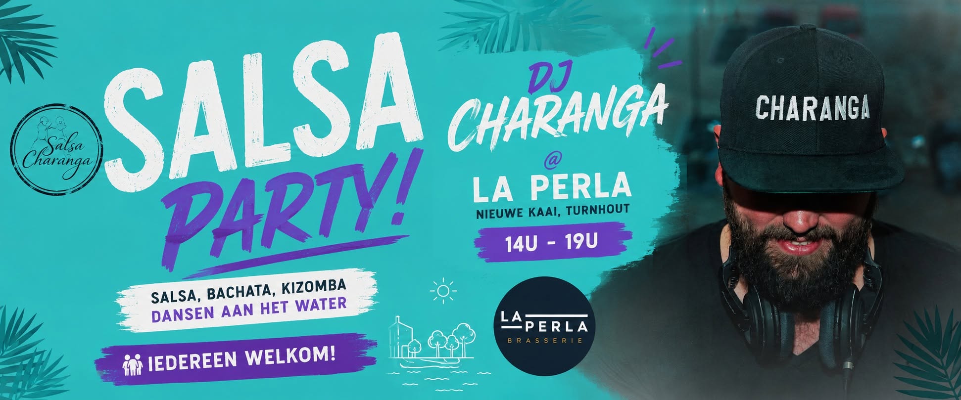Salsa aan de Nieuwe Kaai Turnhout - By Charanga