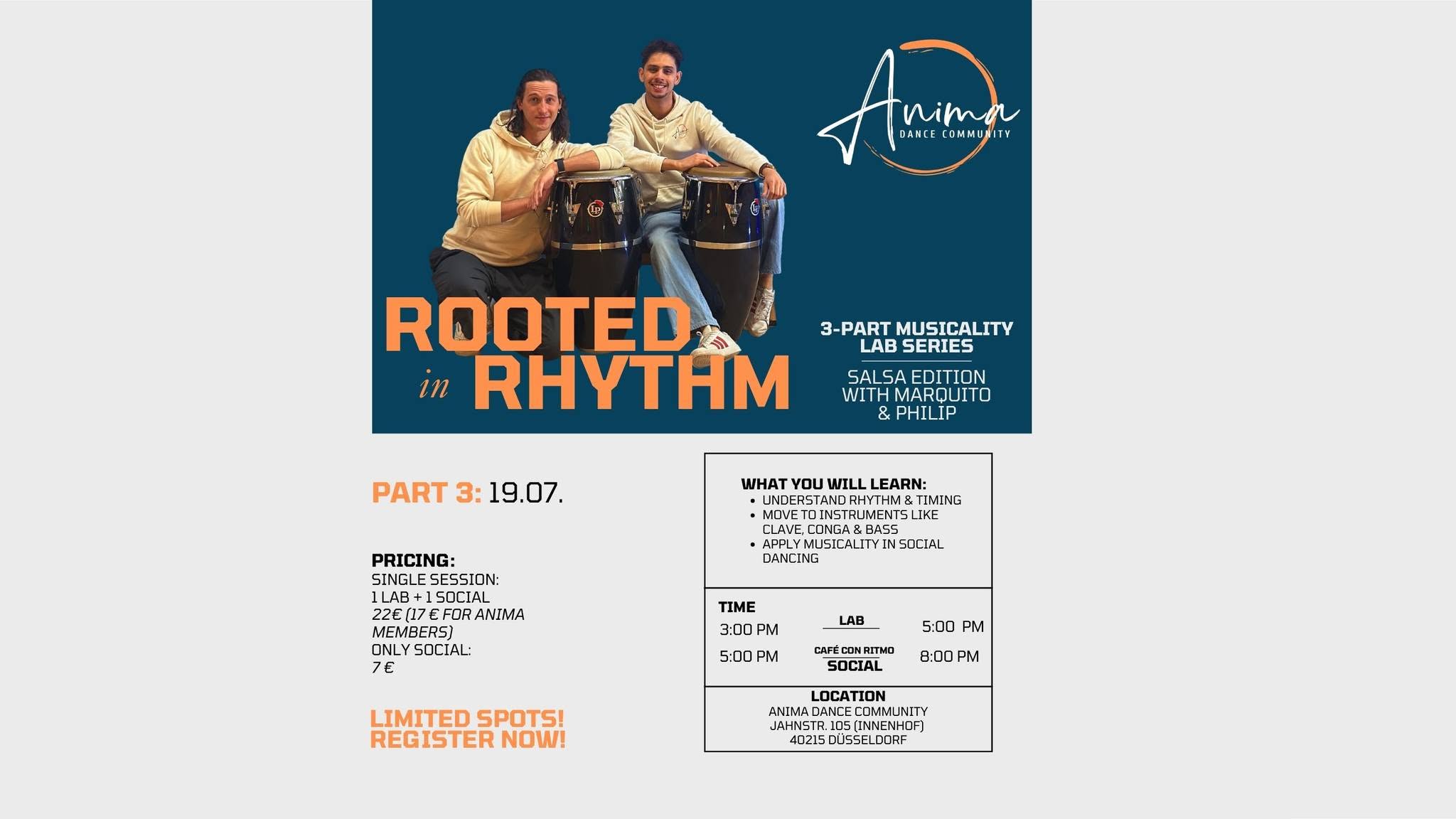 Rooted in Rhythm - Salsa Edition - Session 3