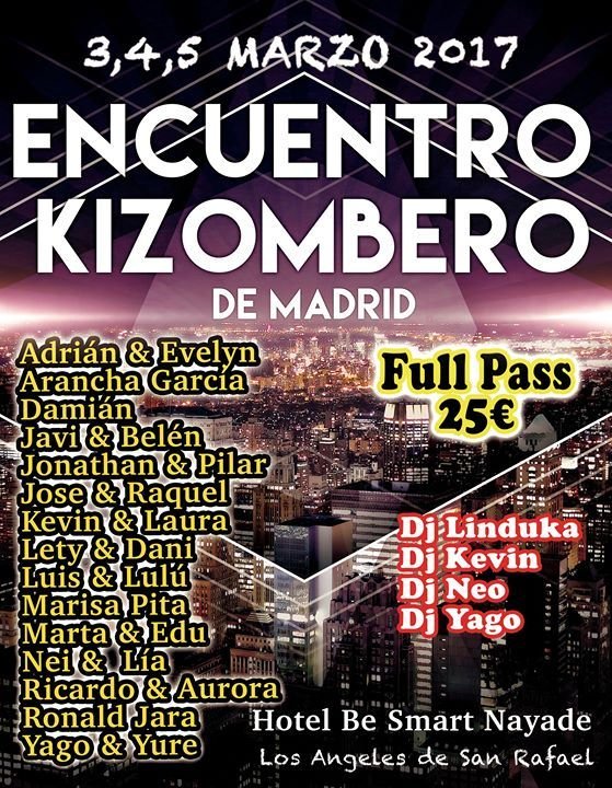 Encuentro Kizombero of Madrid 2017