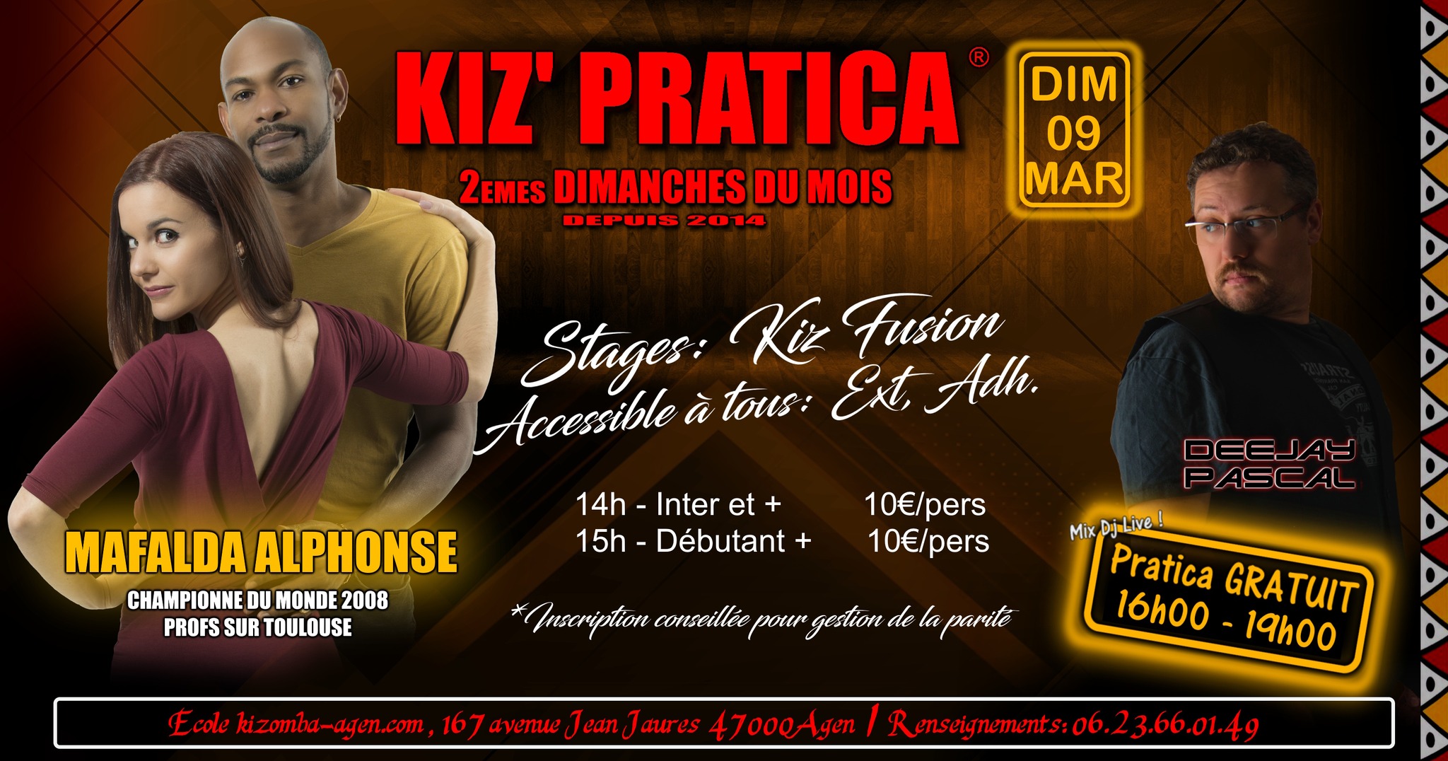 KIZ'Pratica MARS 2025 - Mafalda et Alphonse