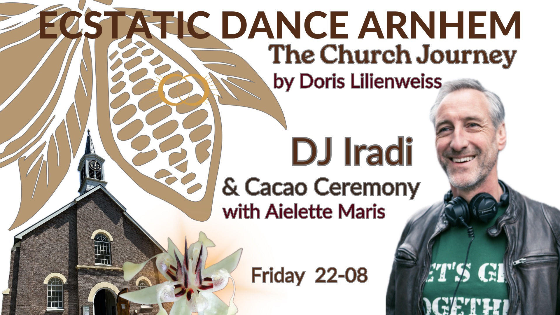 Ecstatic Dance Arnhem The church journey with DJ Iradi