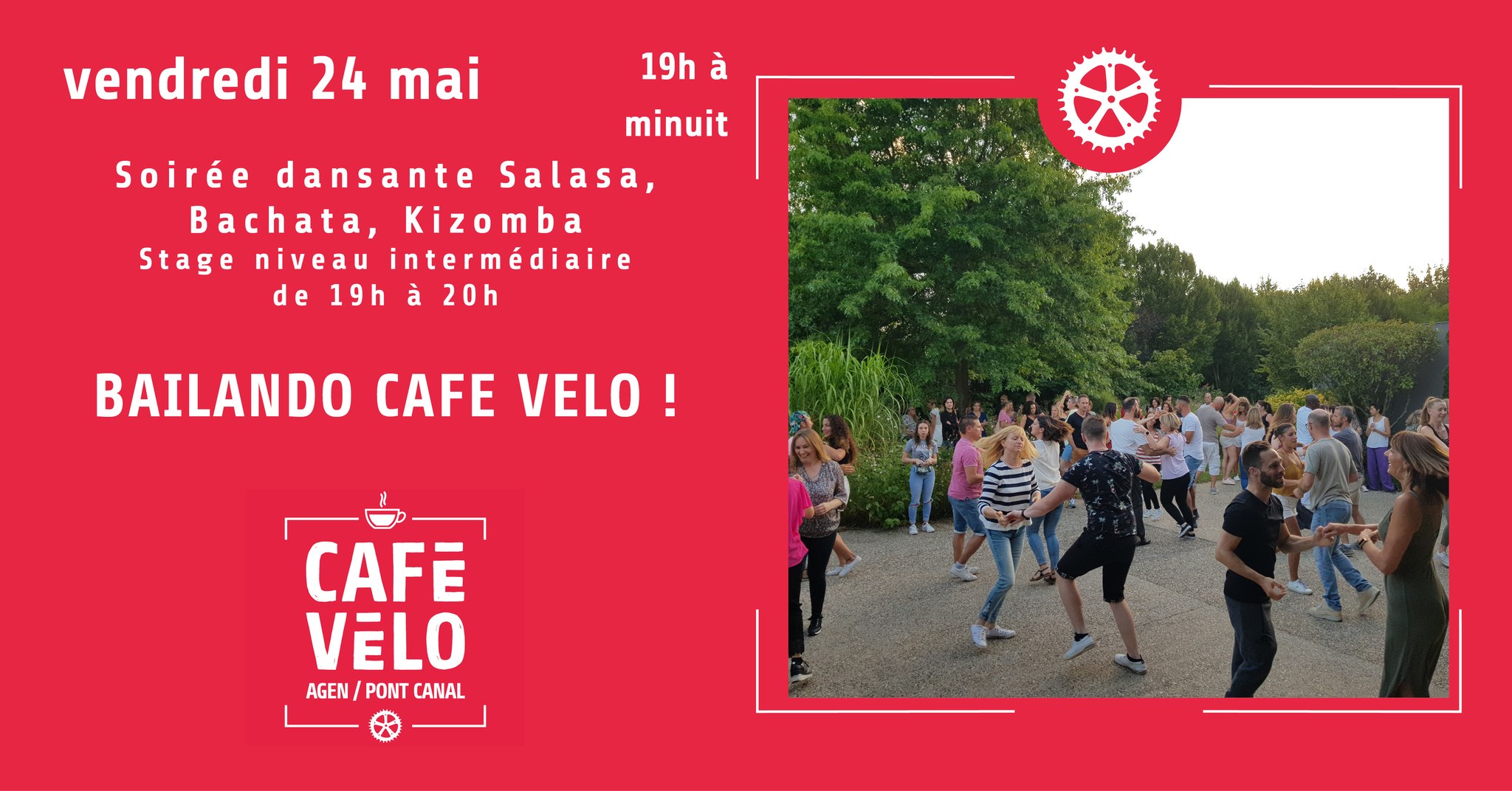 Bailando Café Vélo - Salsa, Bachata et Kizomba !