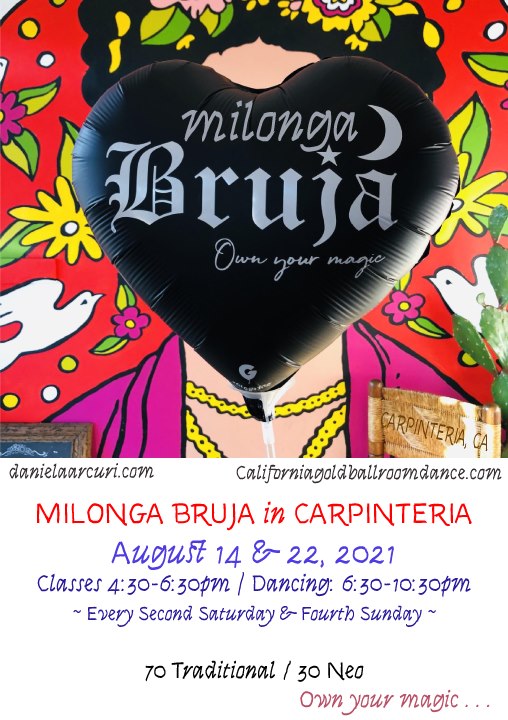 Milonga Bruja 70 30 in Carpinteria