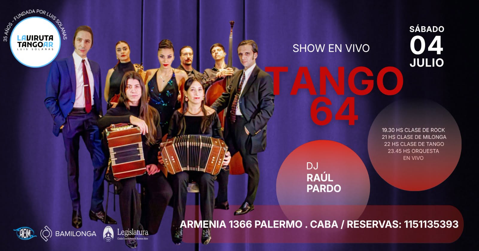 Orquesta en Vivo: Tango 64