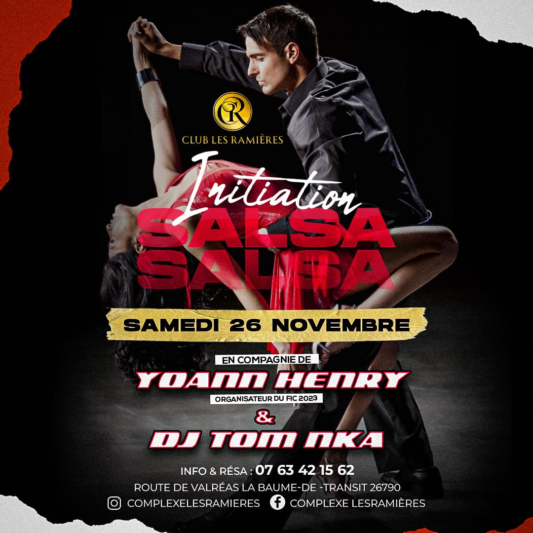 Soirée & Initiation salsa avec Yoann Henry