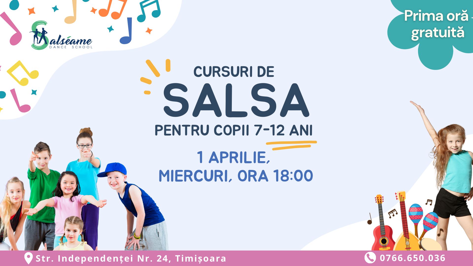 Cursuri SALSA pentru copii