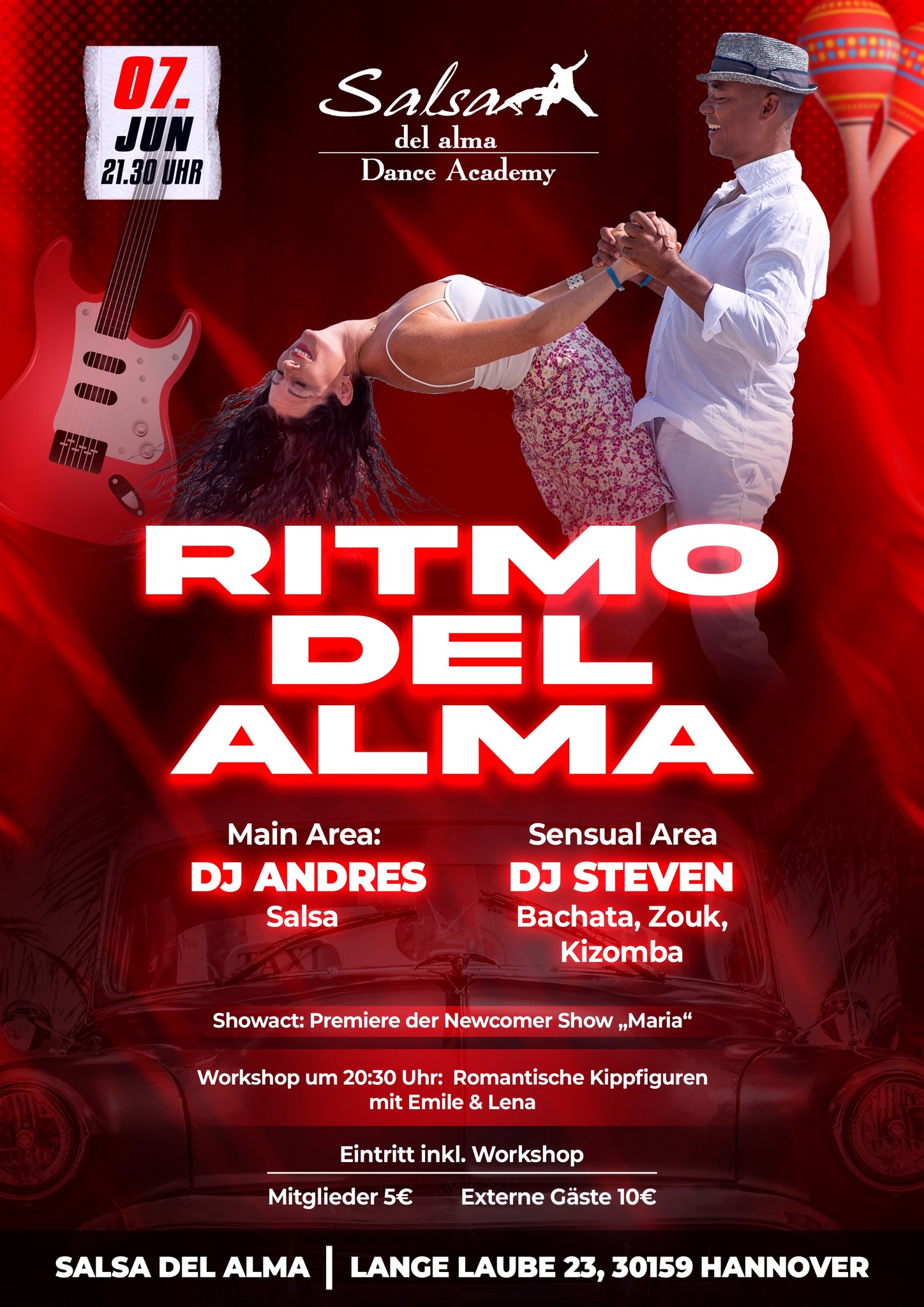Ritmo del alma Salsa Bachata Kizomba Zouk