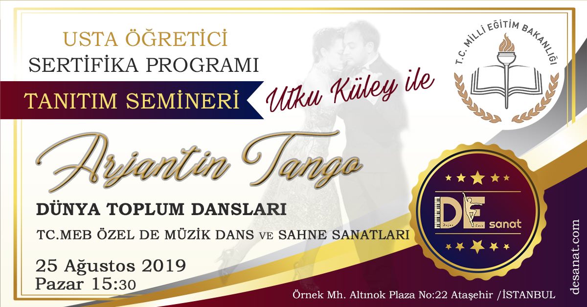 UTKU KÜLEY İle Usta Öğretici Sertifika Programı Tanıtım Semineri