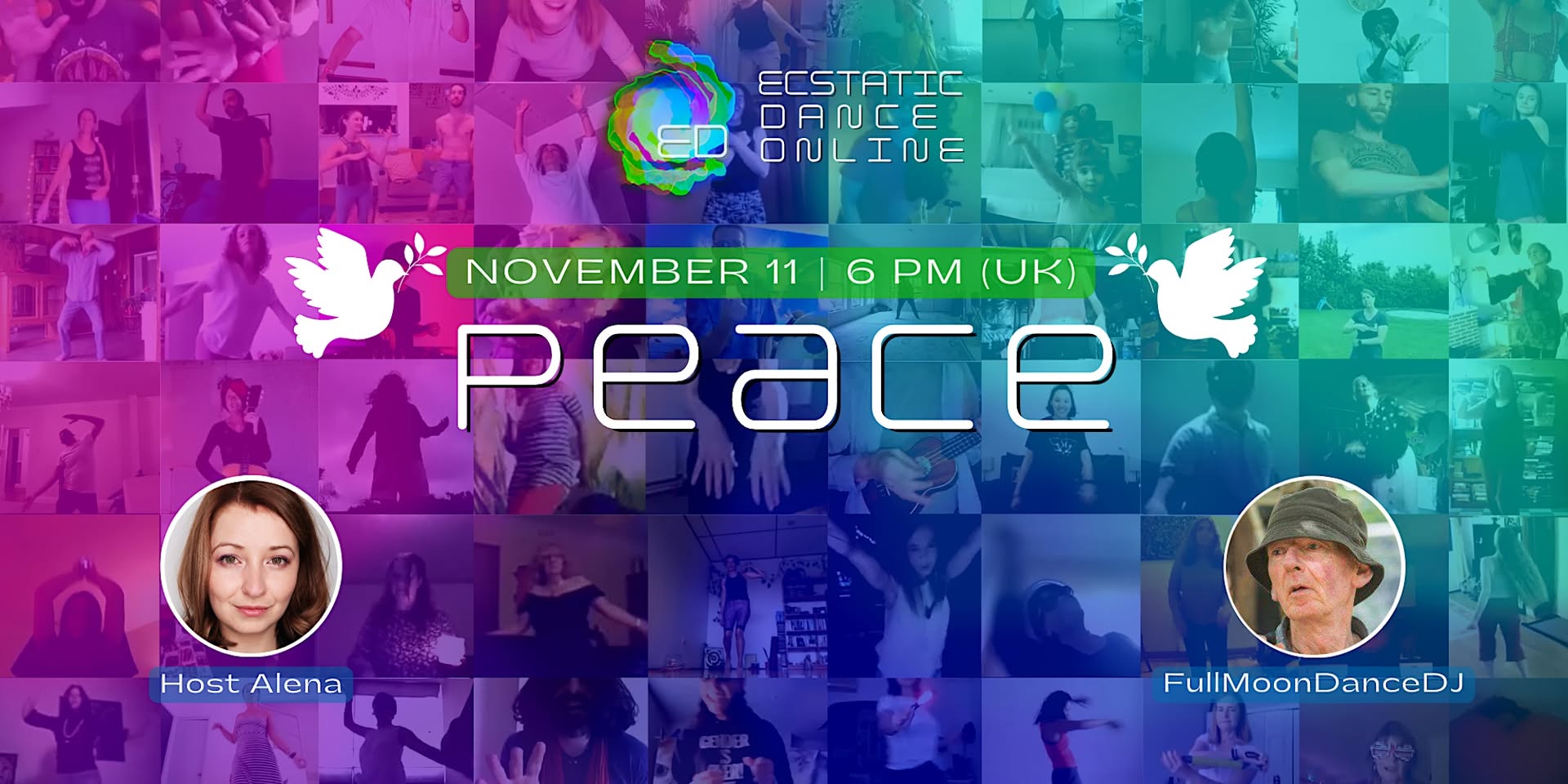 Ecstatic Dance Online - PEACE