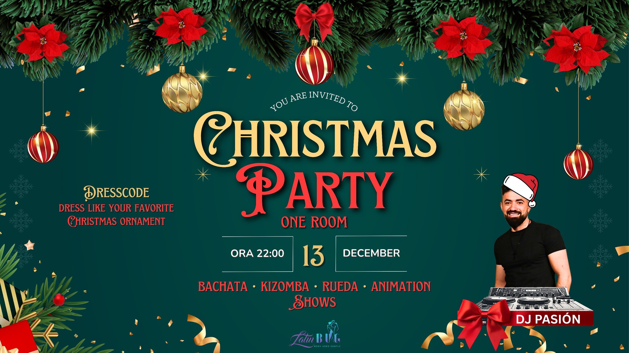 CHRISTMAS LATINO PARTY