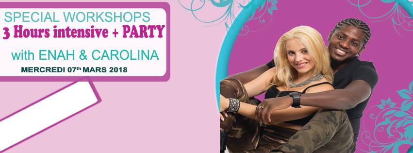 Special Workshops 3hours with ENAH & Carolina + PARTY