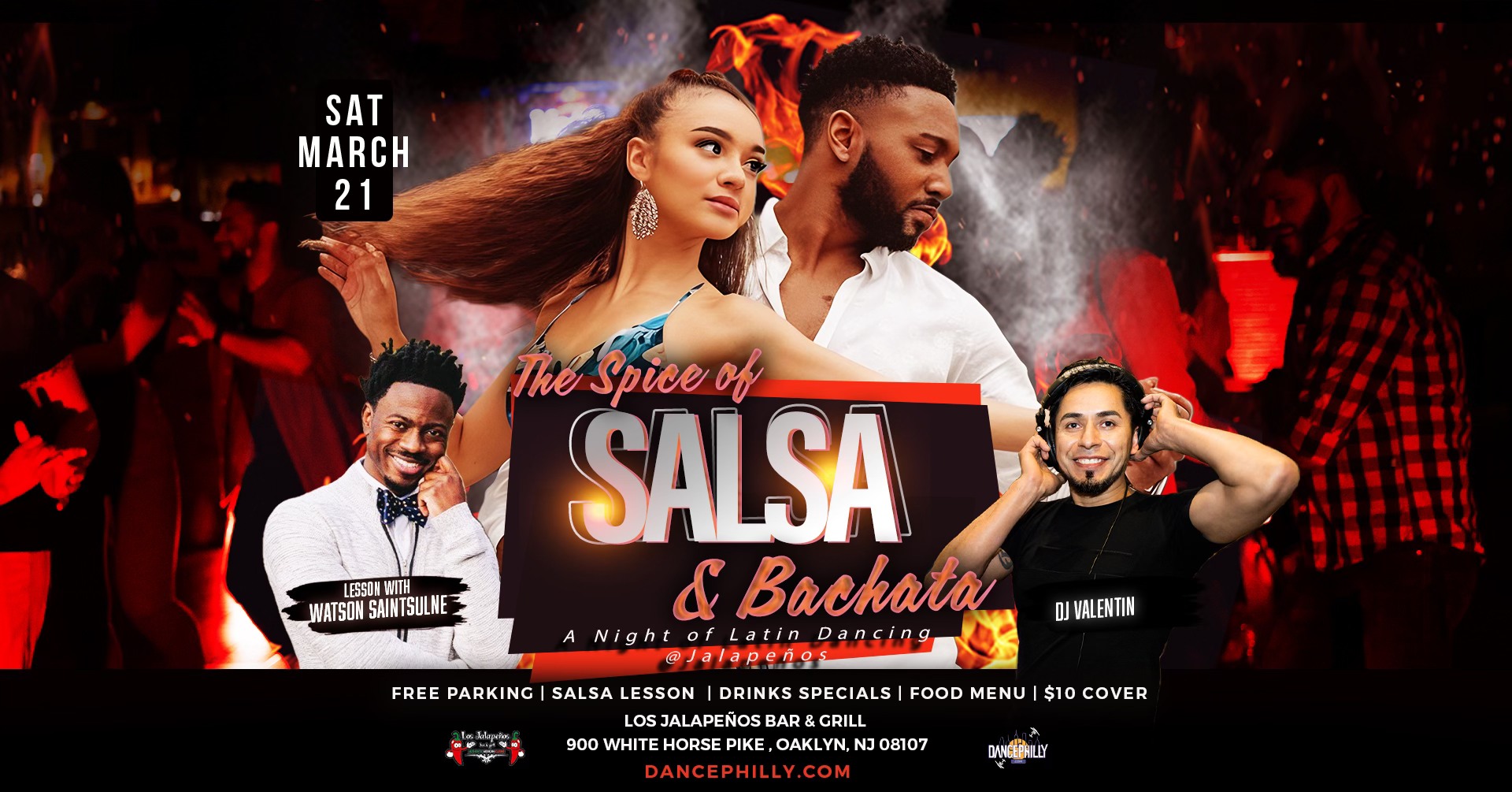 The Spice of Salsa & Bachata @Jalapeños Bar & Grill