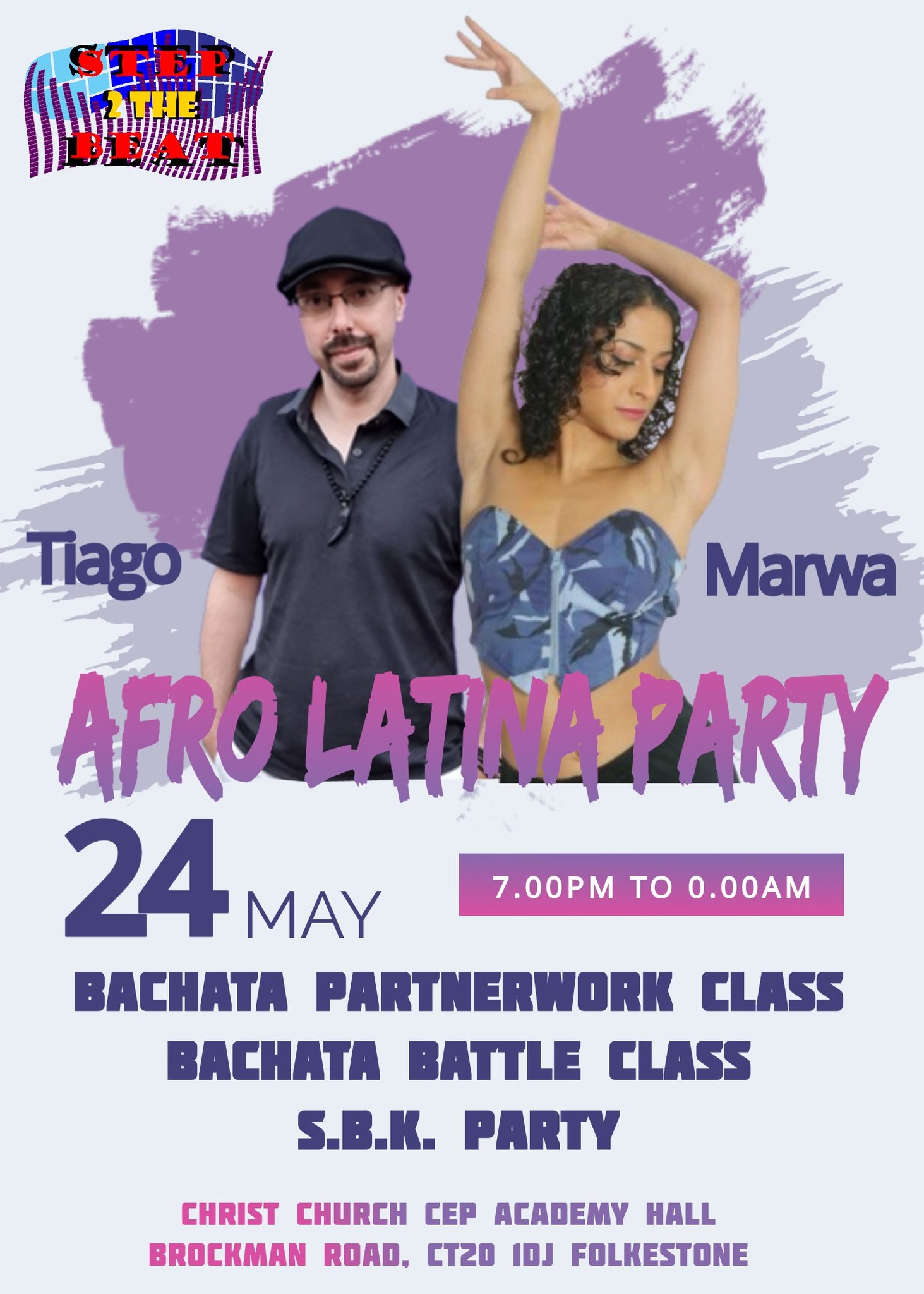 Afro Latina Party - May with special guest teacher Marwa & Tiago
