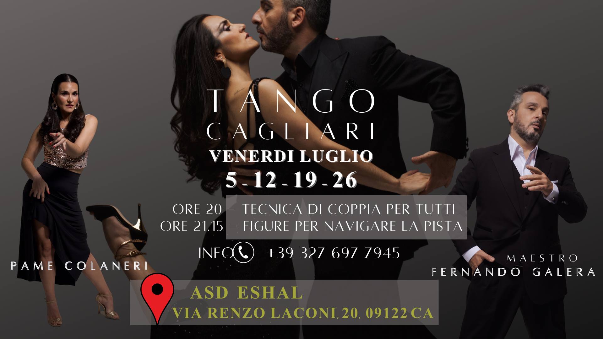 TANGO a CAGLIARI Fer Galera & Pame Colaneri