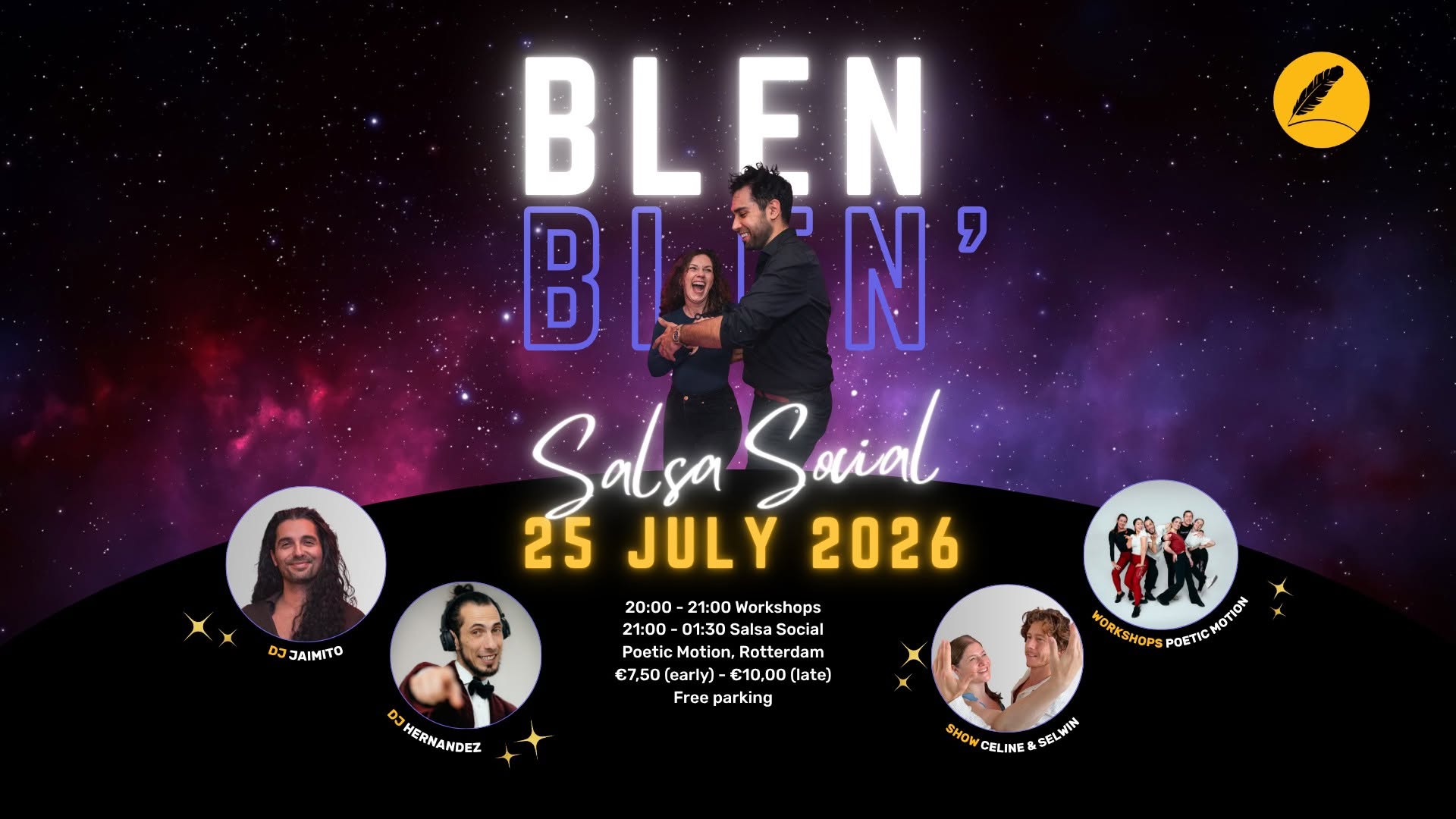 BLEN BLEN' Salsa Social 25-07 ✨