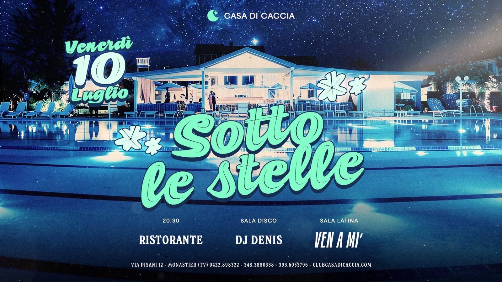 VENERDI 10 LUGLIO_SOTTO LE STELLE 🌟