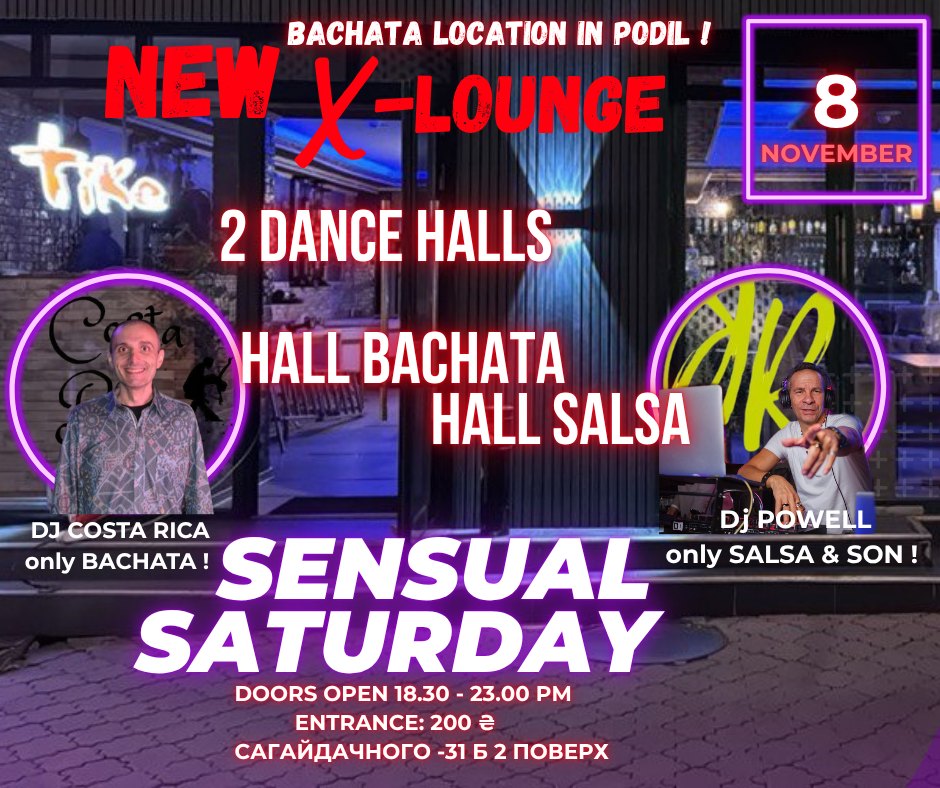 SENSUAL SATURDAY DJ Costa Rica