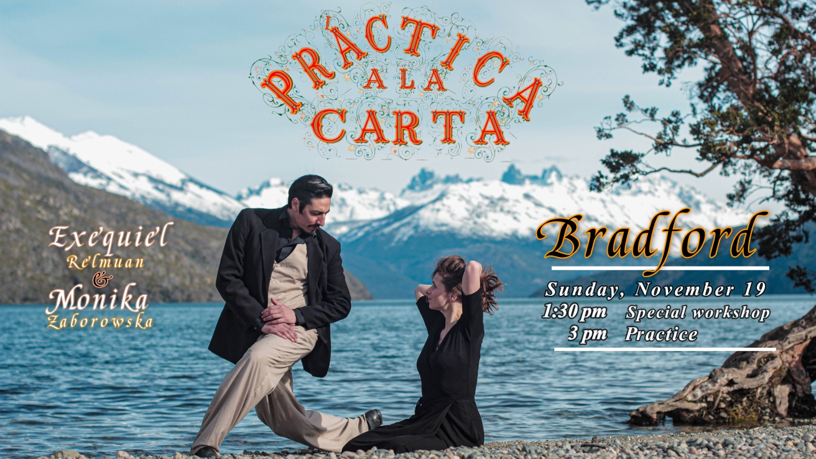 Tango Workshop + PRACTICA A LA CARTA with Exequiel & Monika in BRADFORD