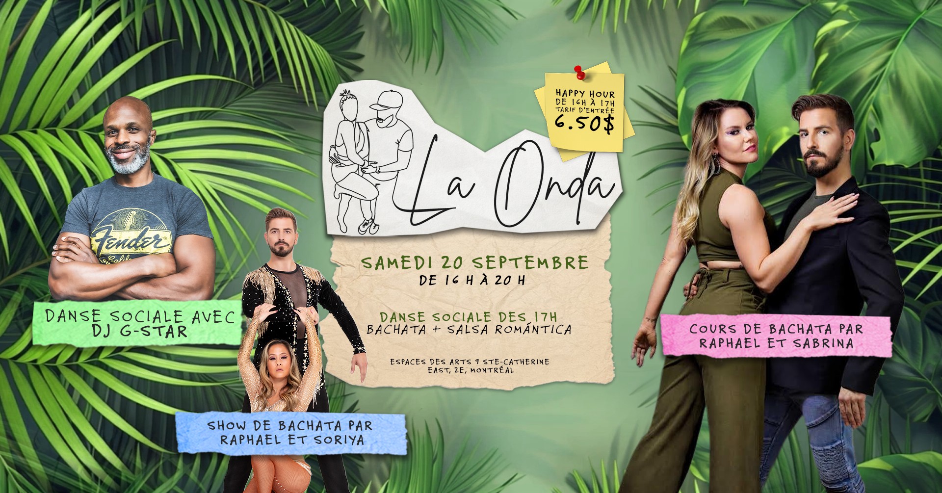 La Onda - 20 Septembre (Bachata) ✨💚