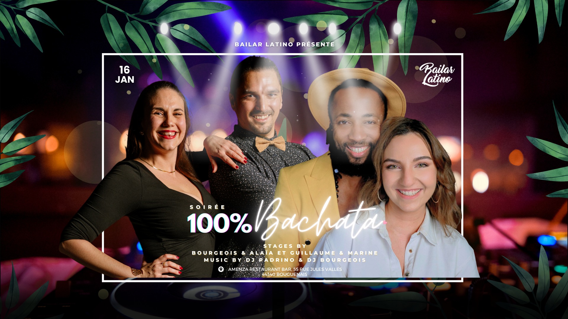 Soirée 100% Bachata #02 🩷 by Bailar Latino & Amenza