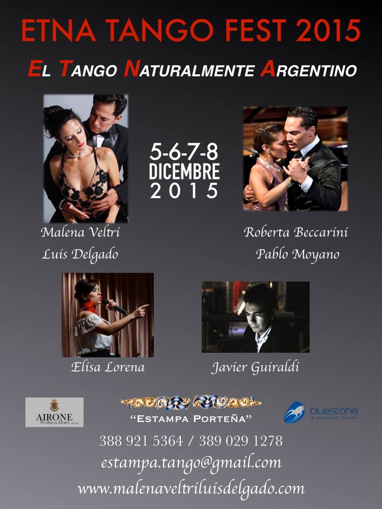 ETNA TANGO FEST 2015 - 2nd Edition!!!