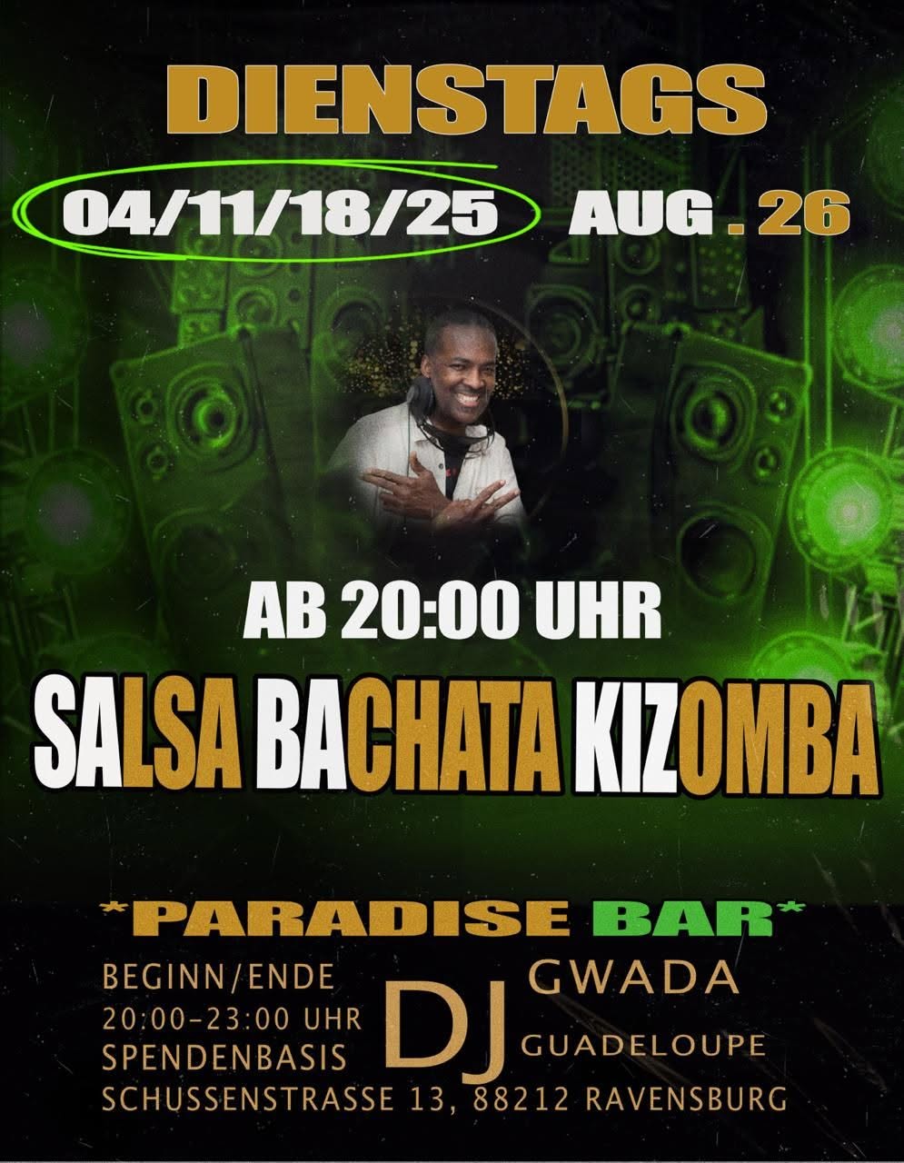 Salsa Party in Paradis Ravensburg