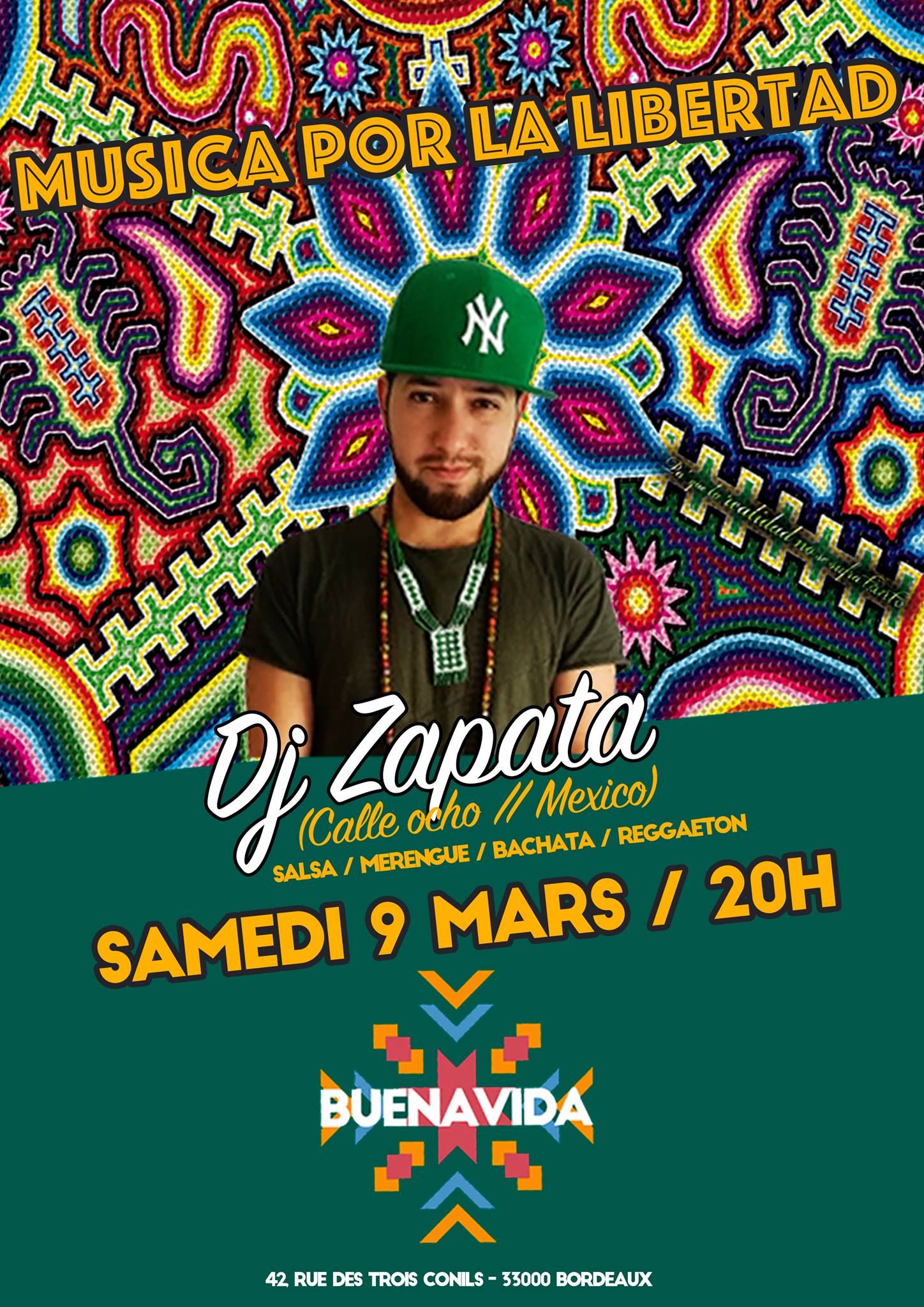 DJ Zapata x Musica por la libertad at Buenavida