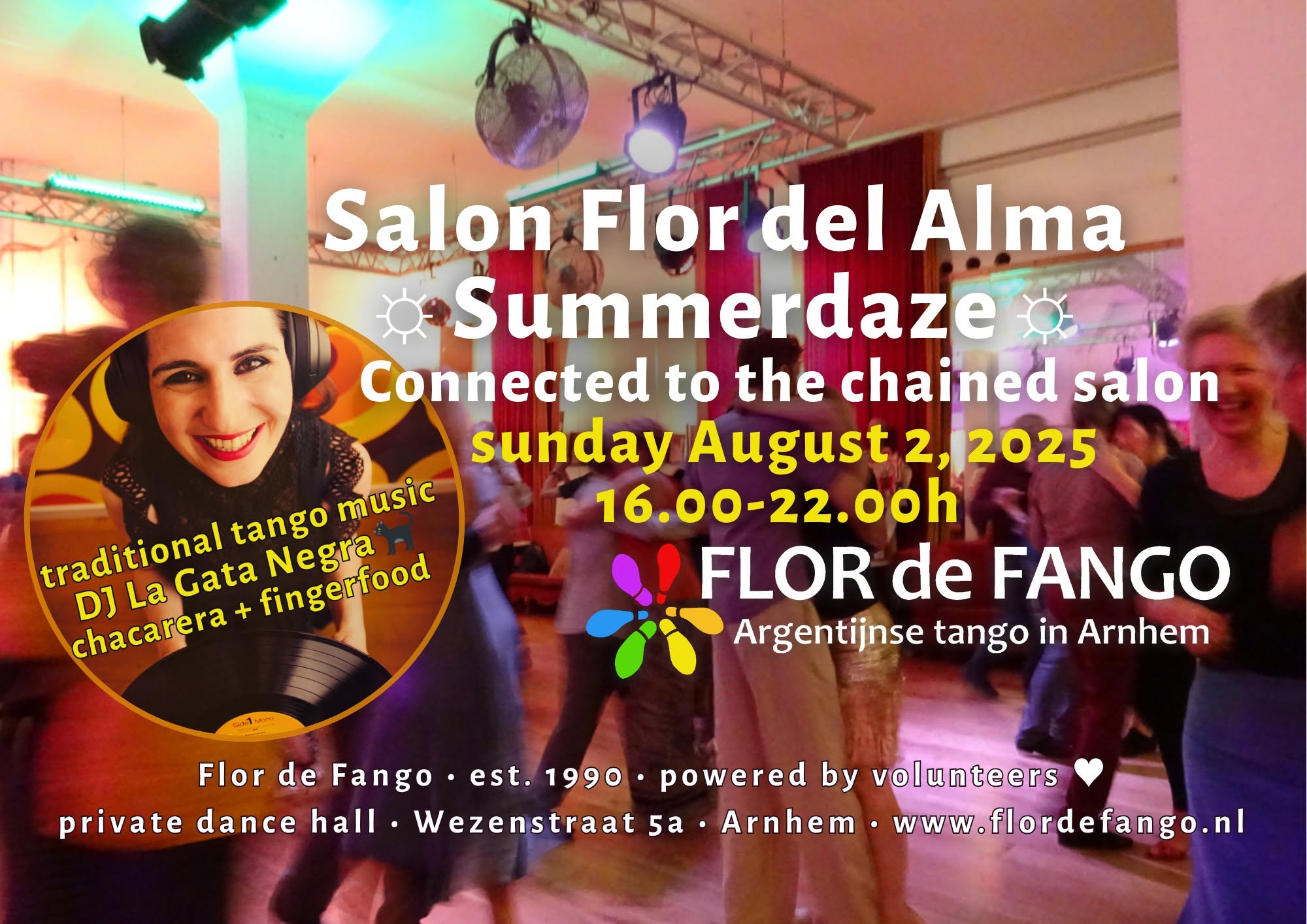 ZO 2 AUG - Flor del Alma - DJ KaraKedi soup and fingerfood included