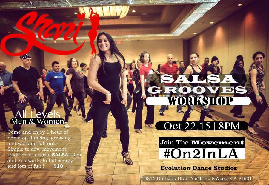 Salsa Grooves Class With Shani Talmor - October 22