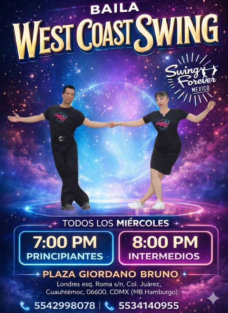 BAILA WEST COAST SWING: Principiantes e Intermedios