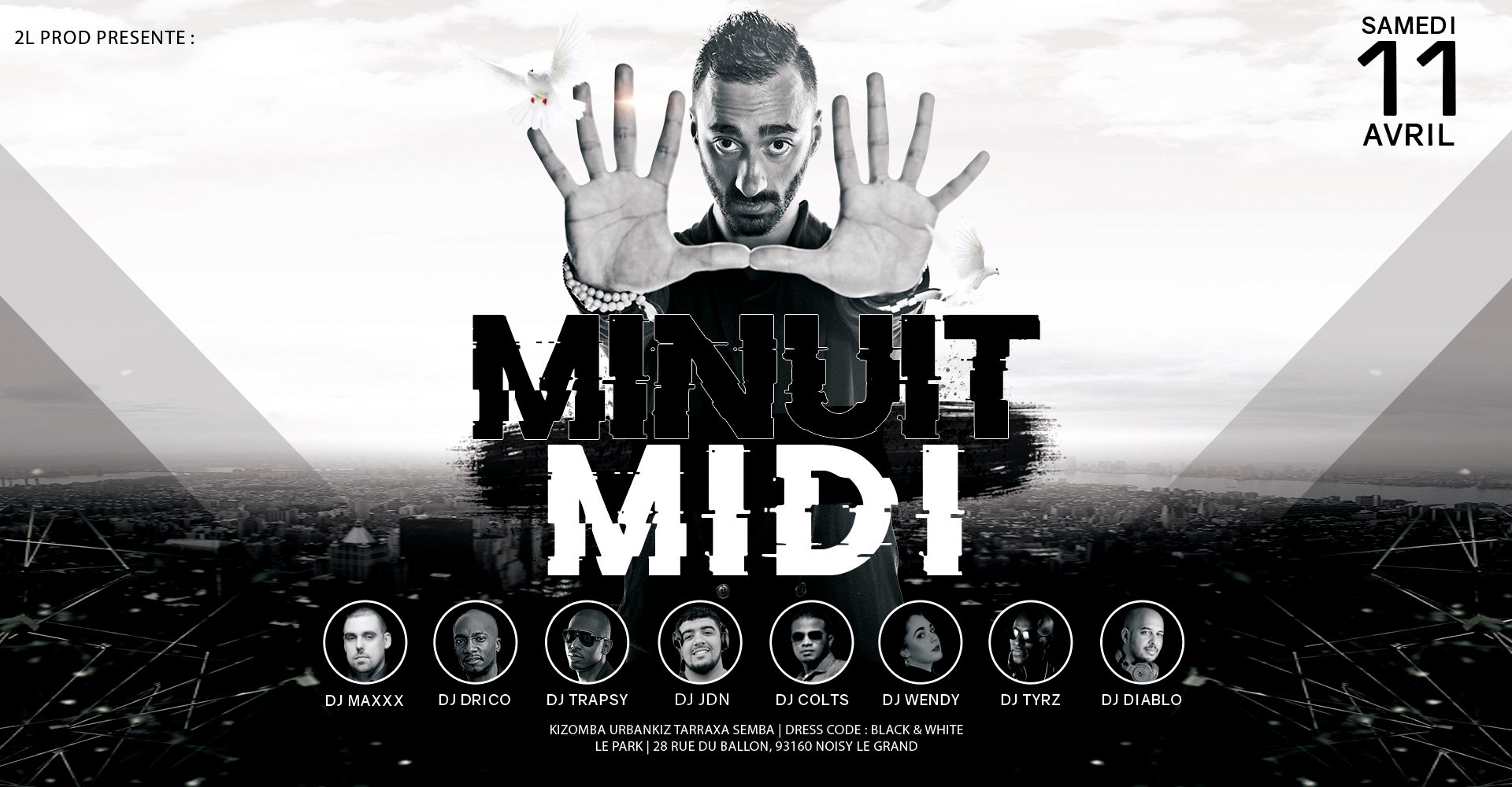 MMK - Minuit Midi Kizomba - Samedi 11 Avril