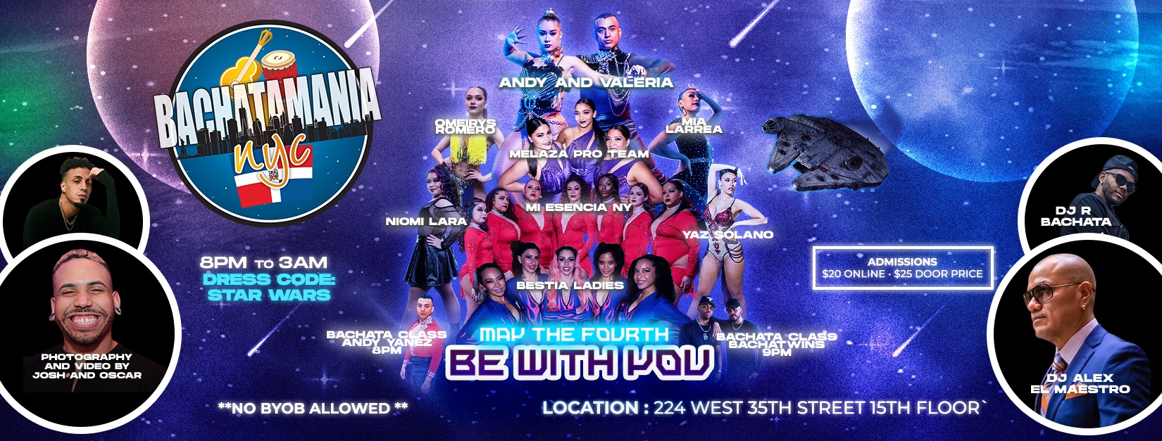 BACHATAMANIA MAY THE FOURTH BE WITH YOU SOCIAL