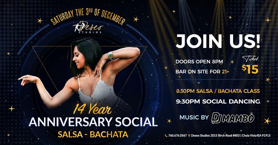 ❄️✨Deseo Studios' 14 Year Anniversary SOCIAL! ✨❄️